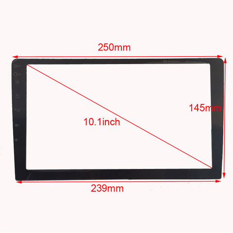 Película protectora de vidrio templado para coche, pegatina de 250x145x239MM para Radio estéreo de 10,1 pulgadas, DVD, GPS, pantalla LCD completa táctil, 250X145X239MM ► Foto 1/2