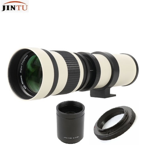 JINTU-lente de enfoque F8.3 de 420-1600mm, teleobjetivo Manual, lente principal para Micro cuatro tercios MFT M4/3, cámara Digital sin espejo ► Foto 1/6