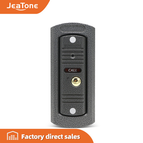 JeaTone-timbre de puerta de vídeo para cámara, lente de cámara IR de alta resolución con agujero Pin, IP65, impermeable, visión nocturna IR al aire libre, 1200TVL ► Foto 1/6