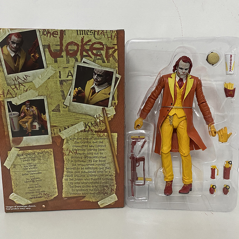 NECA-figura del Joker The Dark Knight, juguetes de Guasón Heath Ledger, modelo de colección, regalo ► Foto 1/3