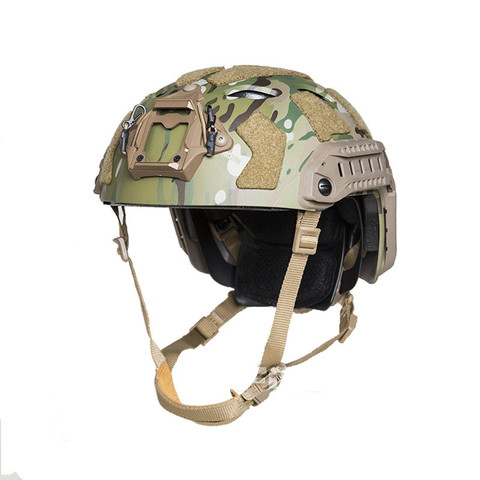 Casco táctico al aire libre rápido SF táctico Multicam para Airsoft, protector de caza y entrenamiento militar, envío gratis ► Foto 1/6