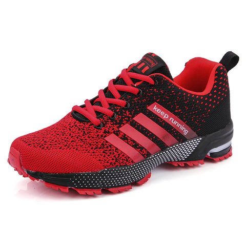 Zapatillas de correr para hombre y mujer, zapatos deportivos transpirables para exterior, ligeras, cómodas, calzado de entrenamiento atlético, novedad de 2022 ► Foto 1/6