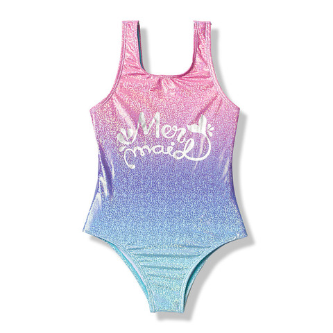 Bañador de una pieza para niñas de 3 a 16 años, traje de baño para playa, Monokini, A364, novedad de verano, 2022 ► Foto 1/6