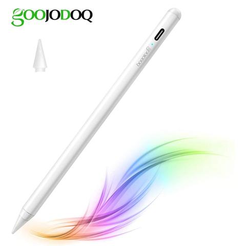 GOOJODOQ para lápiz Apple 2 iPad 1 iPad lápices de gel con Plam rechazo y Sensor de inclinación Stlyus Pen para iPad 2022 de 2022 de 2022 en Pro de aire 4 ► Foto 1/6