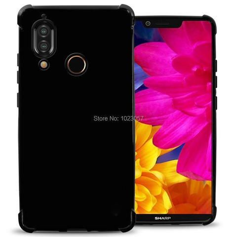 Funda para Sharp Aquos S3 de 6,0 pulgadas, funda Sharp Aquos S3 Ultra delgada de TPU, cubierta claro y suave para Sharp Aquos S3 de 6,0 pulgadas ► Foto 1/6