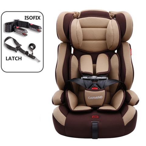 Asiento de seguridad portátil para bebé, asiento de coche ligero con interfaz Isofix Latch, silla de sentado infantil, asiento de coche para niños de 1 a 12 años ► Foto 1/6