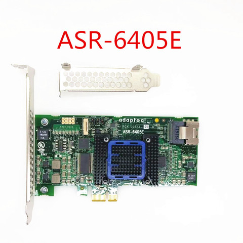 Microsemi PMC Adaptec RAID 6405e P/N:2270800-R ASR-6405E tarjeta SAS de 8 puertos 6 Gb/s PCI-E 2,0 X8 ► Foto 1/2