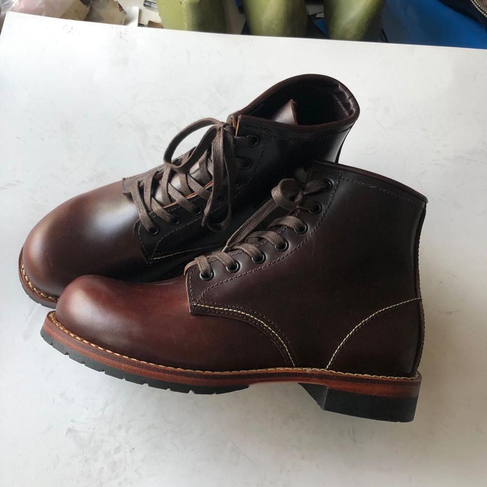 XW318 Red Tornado-bota de piel de vaca italiana duradera, hecha a mano, tallas 35-49 ► Foto 1/6