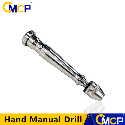 1pc Mini Micro de aluminio de taladro de mano Manual de mano taladro Chuck para 0,3-3,9mm Twsit broca mano Twist Drill ► Foto 1/6