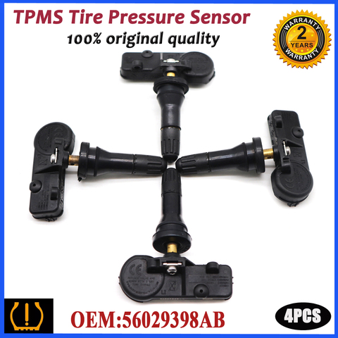 Sensor de Monitor de presión de neumáticos TPMS para DODGE CHARGER y CHALLENGER DURANGO GRAND CARAVAN JOURNEY, 56029398AB, 2003-2012 ► Foto 1/6