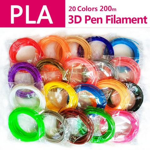 Filamento pla de plástico abs para impresora 3d, producto de calidad, 1,75mm, 20 colores, 1,75mm ► Foto 1/5