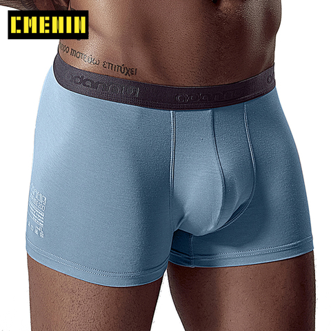 CMENIN-ropa interior Sexy para hombre, Bóxer corto transpirable con sensación de hielo, calzoncillos suaves, lencería, AD306 ► Foto 1/6