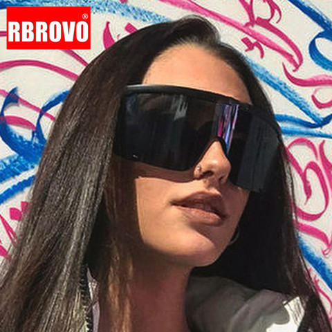 Gafas De Sol LeonLion De gran tamaño para mujer, gafas Retro De lujo De marca para hombre/mujer, gafas De Sol Vintage grandes para mujer, gafas De Sol femeninas ► Foto 1/6