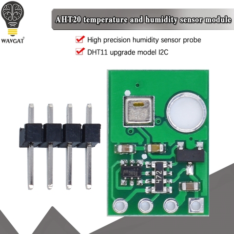 AHT20 I2C Módulo sensor de temperatura y humedad alta precisión humedad sonda del sensor DHT11 AHT10 versión mejorada para arduino ► Foto 1/6