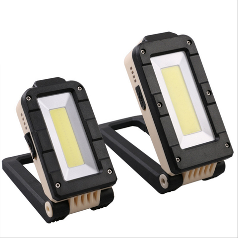 Luz LED de trabajo COB XPE, linterna portátil recargable por USB, luz de Camping para exteriores, foco impermeable, Lámpara de trabajo con imán ► Foto 1/6