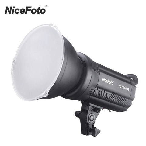 NiceFoto HC-1000SB fotografía luz LED para vídeo pantalla LCD CRI95 + 3200K/5600K regulable con Control inalámbrico filtros de Color ► Foto 1/6