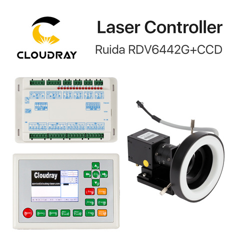 Cloudray-Sistema de controlador láser Co2 para máquina grabadora, RDV6442G CCD Visual ► Foto 1/6