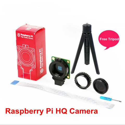 Cámara de gran calidad Raspberry Pi, 12,3 MP, Sensor IMX477, compatible con cámara Raspberry Pi HQ, con teleobjetivo de 16mm, lente gran angular ► Foto 1/6