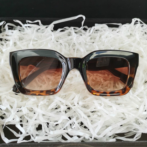 2022 cuadrado de lujo gafas de sol mujer marca diseñador gafas de sol Vintage gafas de sol para mujer gafas de mujer UV400 ► Foto 1/6