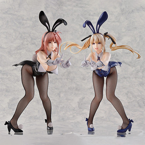 ¡La liberación de vivo o muerto Marie Rose conejito Ver! Figura de acción de PVC de Anime japonés, figuras en miniatura de juguete, muñeco coleccionable, regalo ► Foto 1/6