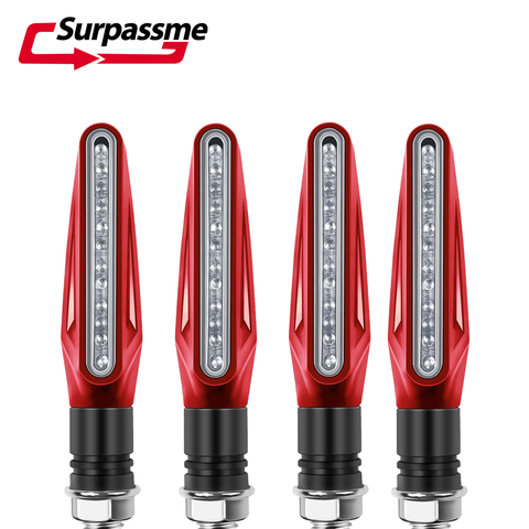 Para Ducati 749 748 Multistrada Universal de la motocicleta señales intermitente LED indicador intermitente trasero señal intermitente luz para motocicleta ► Foto 1/6