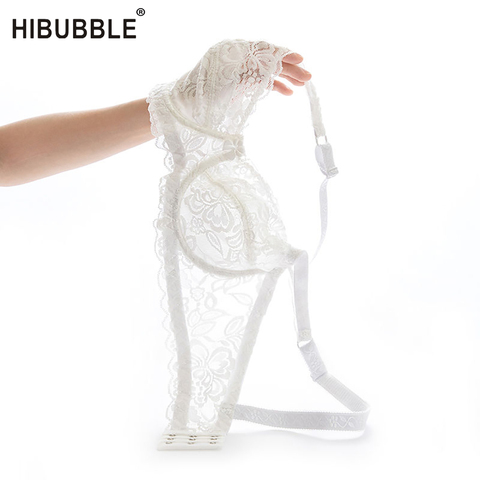 Hibubble de las mujeres de encaje con aros Sujetador Push Up Sexy ropa interior sujetadores para mujeres Sujetador de encaje Bralette Lencería íntima Bh Soutien Gorge ► Foto 1/6