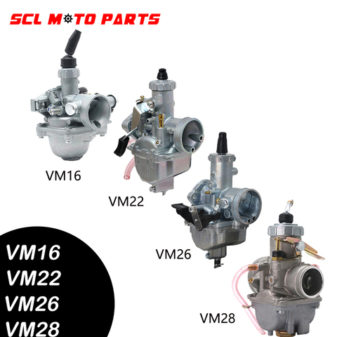 ALconstar-carburador para Dirt Bike ATV, motocicleta tipo Quad, Mikuni VM16 VM22 VM26 VM28, 19 26 30 32MM, 50-200cc ► Foto 1/6
