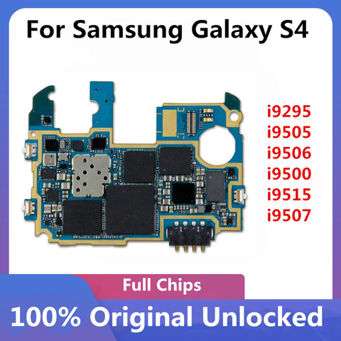 Placa base para Samsung Galaxy S4 i9295 i9505 i9506 i9500 i9515 i9507, placa base Original, envío gratis ► Foto 1/4