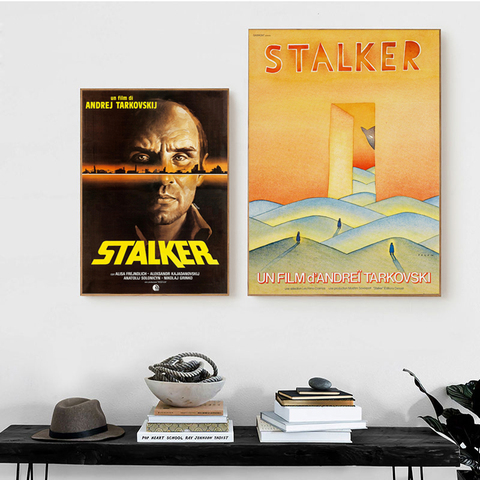 Carteles e impresiones de película de Stalker de Andrei Tarkovsky, película antigua clásica Vintage, pintura en lienzo para cine en casa, arte de pared, decoración de imágenes ► Foto 1/6