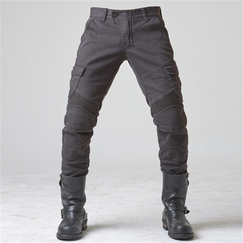 UGB06-Pantalones vaqueros de Motocicleta para Hombre, Jeans con plumas, versión estándar, para montar en Moto, Verano ► Foto 1/6