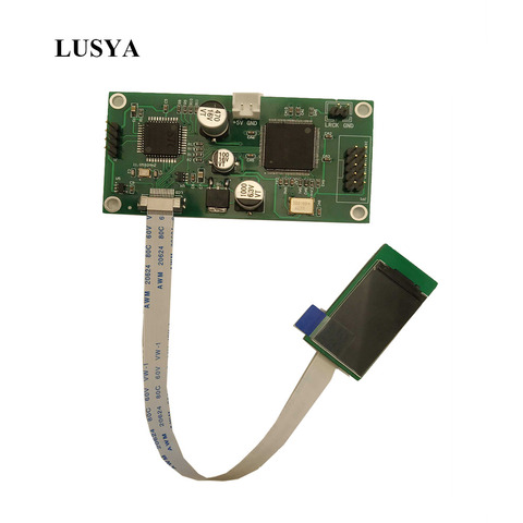 Lusya-Módulo de pantalla de frecuencia de muestreo de Audio IPS, 1,14 pulgadas, interfaz I2S LRCK, 384Khz, DSD512, T0344 ► Foto 1/5