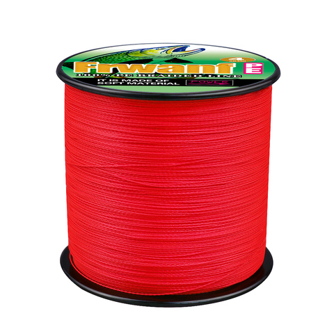 Frwanf-cable de pesca trenzado de 4 hebras, 500M, 1000M, nuevo color que nunca se descolora, 2-100LB, 0,06mm, 0,08mm, 0,1mm, 0,5mm, 0,55mm ► Foto 1/6