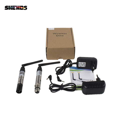 SHEHDS DMX512 receptor inalámbrico o transmisor de luz láser 220m controlador receptor o transmisor 2,4G para luz LED de escenario ► Foto 1/6