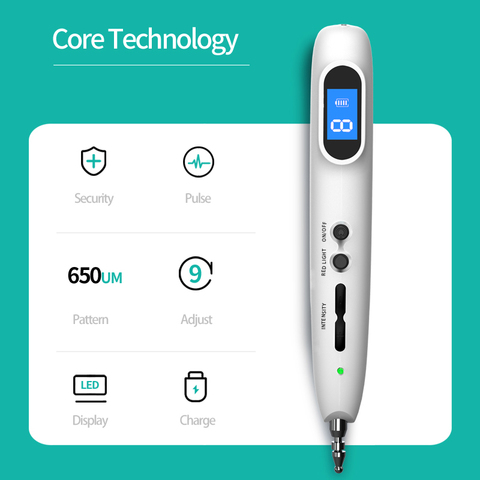 Bolígrafo de acupuntura láser portátil con pantalla Digital, dispositivo de Estimulador muscular de punto de Electro acupuntura, regalos para padres ► Foto 1/6