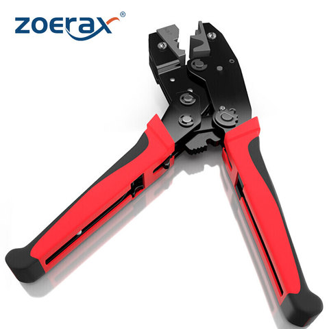 ZoeRax CAT7-Herramienta de prensado, alicate de prensado rojo, crimpadora profesional para CAT7 CAT6A STP, enchufes modulares con conector RJ45 8P8C ► Foto 1/6