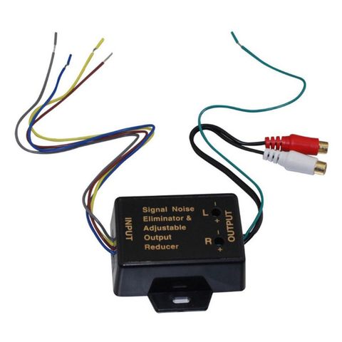 Amplificador de bajos para coche, convertidor de alta frecuencia a baja frecuencia, Control de nivel RCA ► Foto 1/5