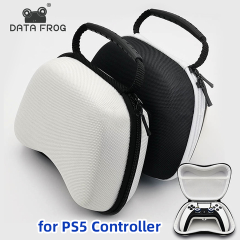 Data Frog-funda protectora dura EVA para mando de la PS5, bolsa portátil de viaje para mando de la serie Xbox ► Foto 1/6