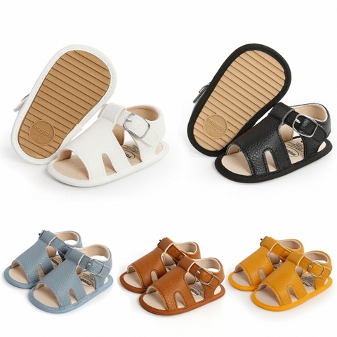 Sandalias de lona antideslizantes para bebés, zapatillas de moda para niños, zapatos infantiles de 0 a 18 meses, novedad ► Foto 1/6