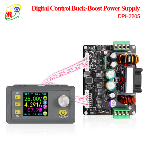 RD DPH3205 Buck-boost convertidor de voltaje constante actual digital programable de alimentación de control de color LCD voltímetro 32 V 5A ► Foto 1/5