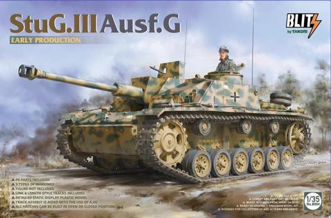 Takom-8004 1/35 STUG.III AUS F.G, producto de producción temprana, 2022 nuevo ► Foto 1/1