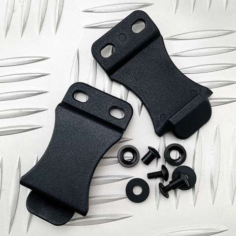 1 pieza K funda accesorios K funda cintura Clip funda Clip para pistolera Clip trasero cuchillo Kydex Clip para pistolera s ► Foto 1/4