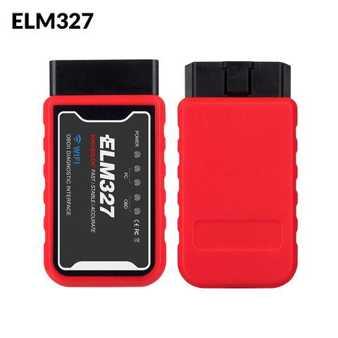 ELM327 WiFi Bluetooth V1.5 PIC18F25K80 Chip OBDII herramienta de diagnóstico IPhone/Android/PC ELM 327 V 1,5 Auto escáner OBD 2 lector de código ► Foto 1/6