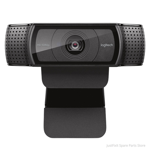 Cámara web Logitech C920e HD Pro grabación 1080 p, cámara de escritorio o Webcam para ordenador portátil C920 llamada de vídeo panorámica ► Foto 1/6