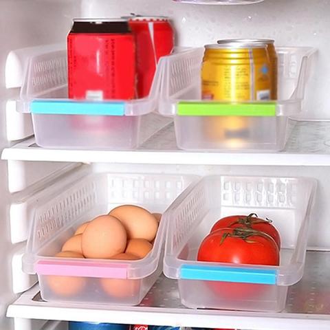 Caja de recolección de almacenamiento, cesta para refrigerador de cocina, organizador de frutas, caja de utilidad, gran oferta, envío directo ► Foto 1/6