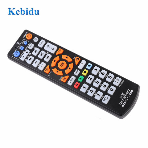 KEBIDU Universal de Control remoto inteligente por infrarrojos Control con aprender función 3 páginas controlador copia para TV DVD STB se sentó DVB HIFI TV caja L336 ► Foto 1/6