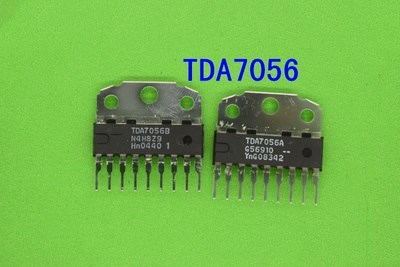 1 unids/lote TDA7056B TDA7056A TDA7056 amplificador de audio ZIP-9 bloque integrado nuevo y original en Stock ► Foto 1/1