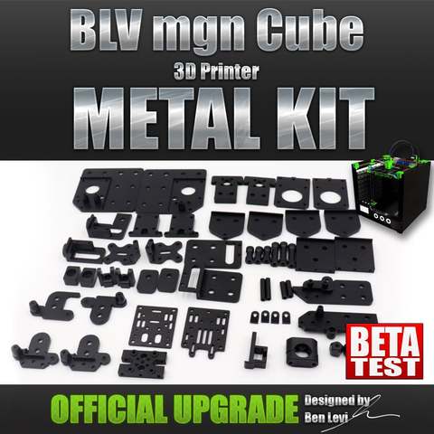 Blurolls-cubo BLV MGN para impresora 3d, Kit de actualización meatal, diseñado por Ben, Levy, BLV, CNC, soporte de montaje de Metal de aleación de aluminio ► Foto 1/6