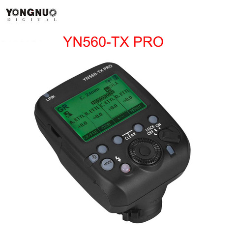 YONGNUO YN560-TX PRO 2,4G en la Cámara disparador de Flash transmisor inalámbrico para Canon cámara DSLR YN862/YN968/YN200/YN560 Speedlite ► Foto 1/6