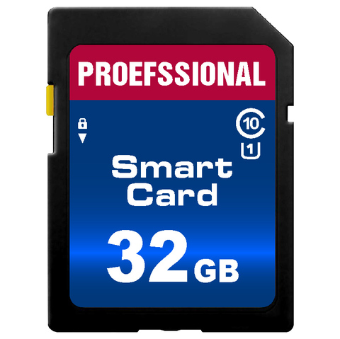 Tarjeta SD Ultra 8GB, 16GB, 32GB, 16GB, 64GB, 128GB, Clase 10, SDHC, SDXC, tarjeta de memoria C10, tarjeta sd compatible con verificación oficial ► Foto 1/6