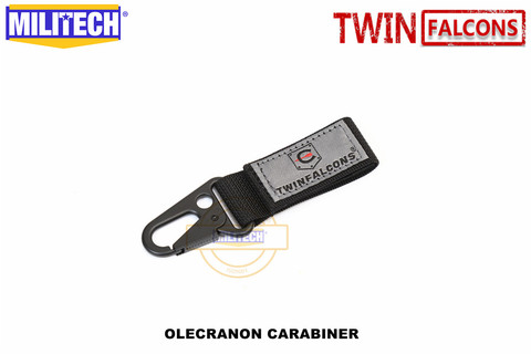 MILITECH-mosquetón táctico para exteriores, gancho y bucle, TWINFALCONS Olecranon ► Foto 1/6